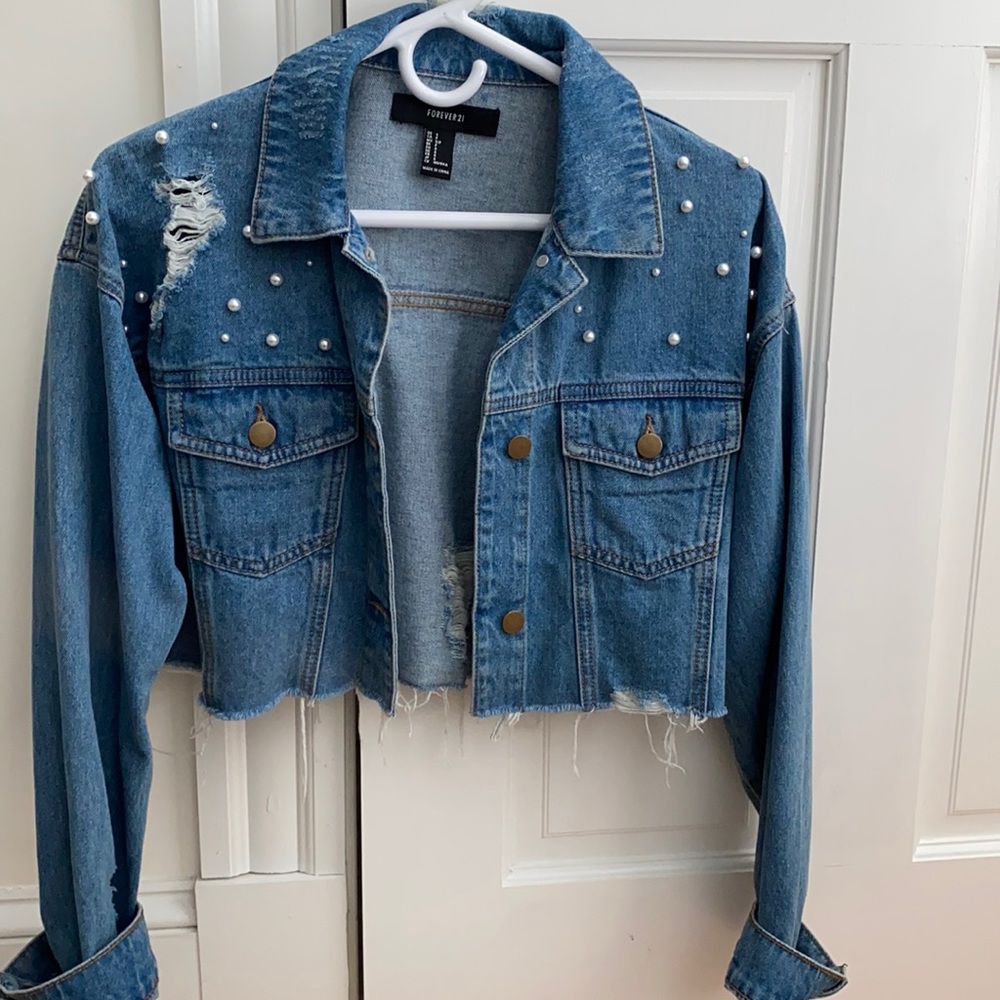 Jean jacket cropped